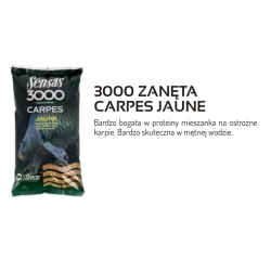 Sensas Zanęta 3000 Carpes Jaune 1kg